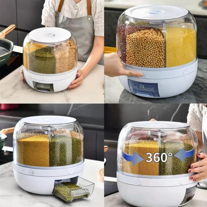 Dispenser de Alimentos Giratório 360°