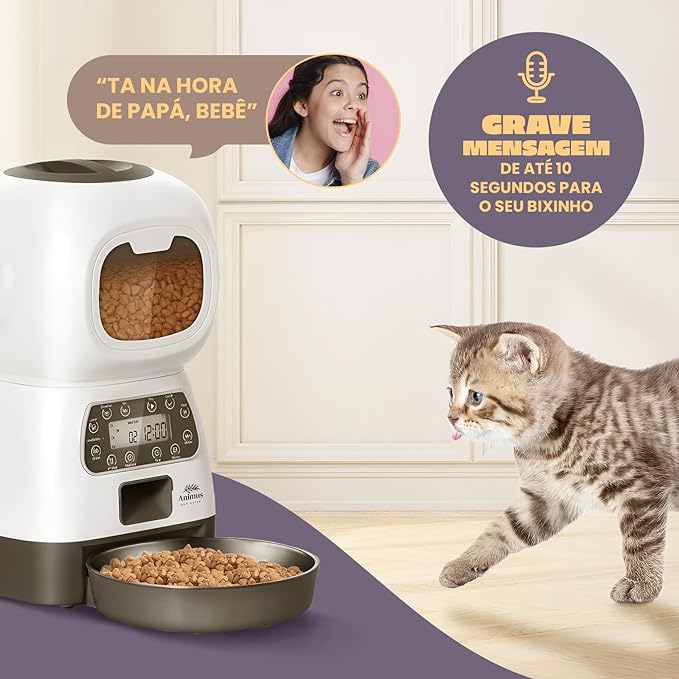 ALIMENTADOR AUTOMÁTICO DE PET